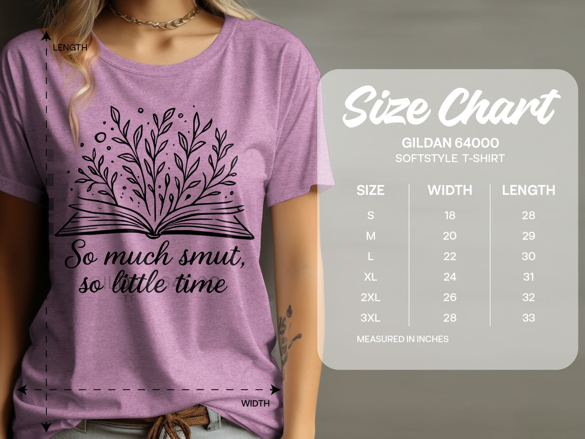 So Much Smut So Little Time Graphic T-shirt product